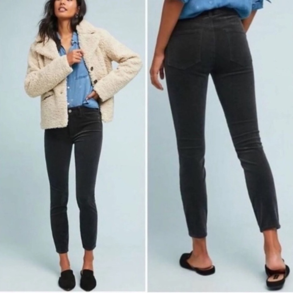 Pilcro and the Letterpress Pilcro High-Rise Skinny Corduroy Pants